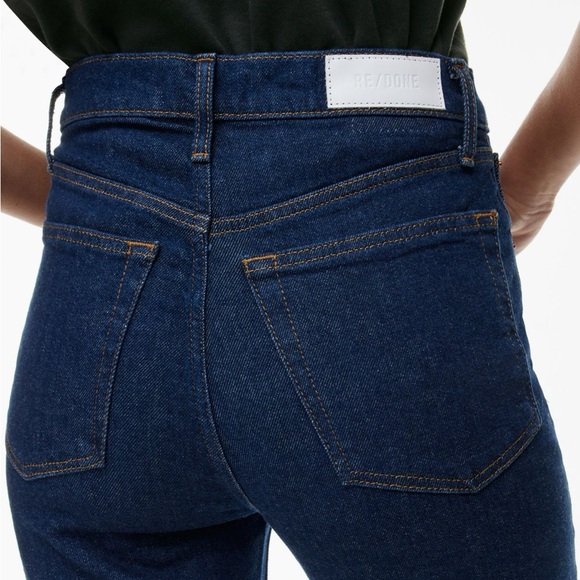 Re/Done | Jeans | Nwt Redone 7s Highrise Skinny Boot Jean In Rigid Like ...